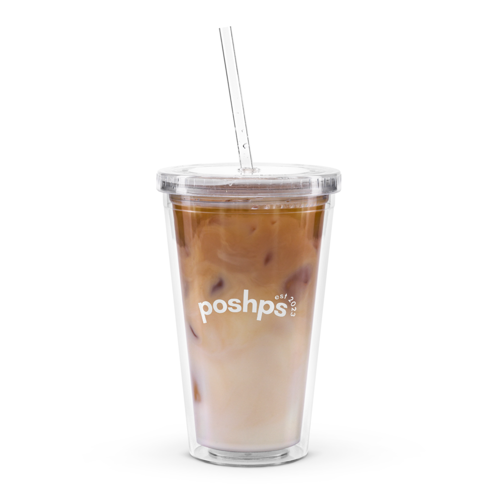 transparent travel tumbler - Posh Pet Services