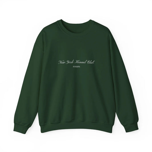 N.Y Kennel Club Forest Green Crewneck