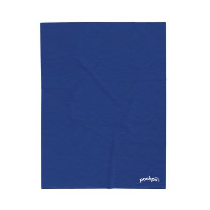 royal blue pet blanket