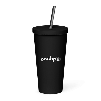 black travel cup