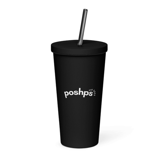 black travel cup