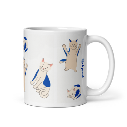 poshps cat mug